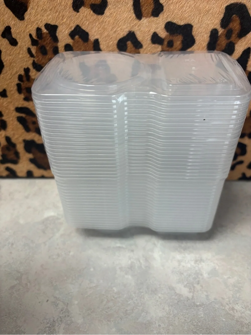 TaidMiao 20 Pack Double Compartment Condiment Containers w/ Lids 4.5 oz - Sealed